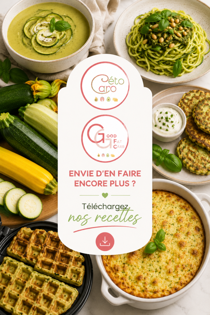 🥒 Pauvre en glucides, légère, polyvalente et économique, la courgette est l'un des meilleurs alliés d'une alimentation GoodFat GoodCarb. Découvrez comment l'utiliser à la place des pommes de terre, des pâtes ou même de certaines farines.