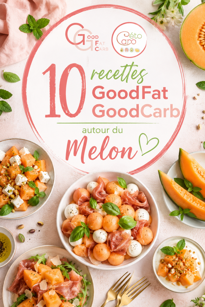 Le melon est souvent considéré comme trop sucré pour une alimentation pauvre en glucides. Pourtant, son impact dépend surtout de la quantité consommée, de sa charge glycémique et de son association avec des protéines et de bons gras. Découvrez comment intégrer le melon dans une alimentation GoodFat GoodCarb, les erreurs à éviter, des conseils pratiques et téléchargez un bonus exclusif de 10 recettes gourmandes avec leurs macros.